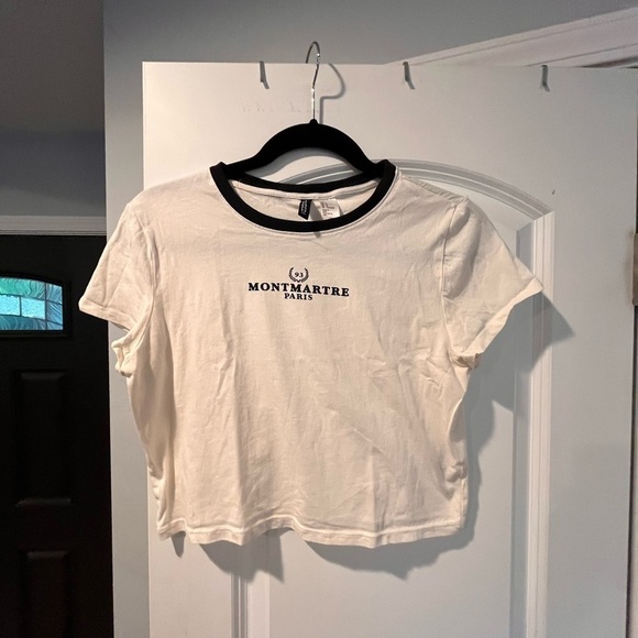 ~Divided~ Cream Montmartre Paris T-Shirt - Picture 2 of 6